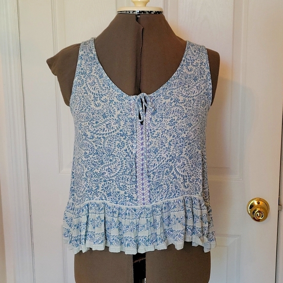 Patrons Of Peace Boho Sleeveless Top - Picture 1 of 7